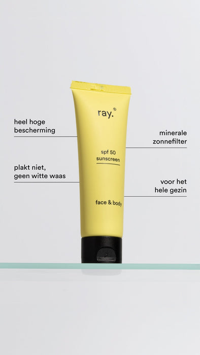 Ray Zonnecréme SPF 50 - 50 ml 1 + 1 GRATIS