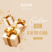 Cadeaubon van DJYM