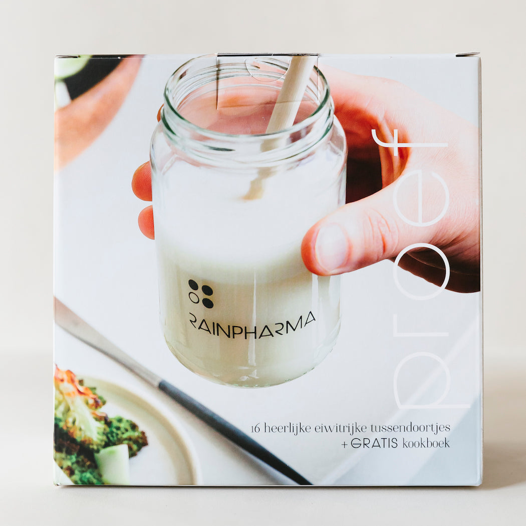 rainpharma proef box gratis kookboek