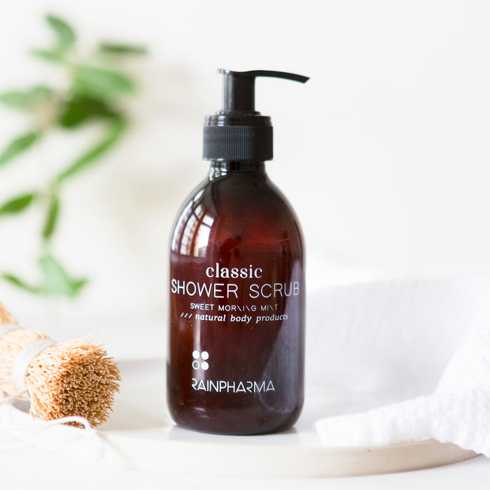 shower scrub rainpharma